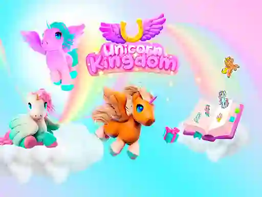 Leikur Unicorn Kingdom Merge Stickers á netinu