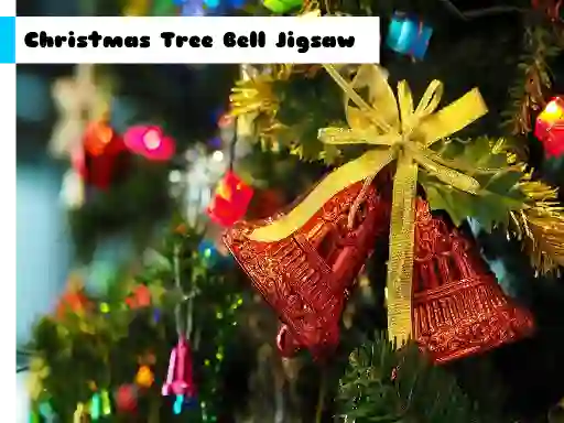 Christmas Tree Bell Jigsaw — free online game