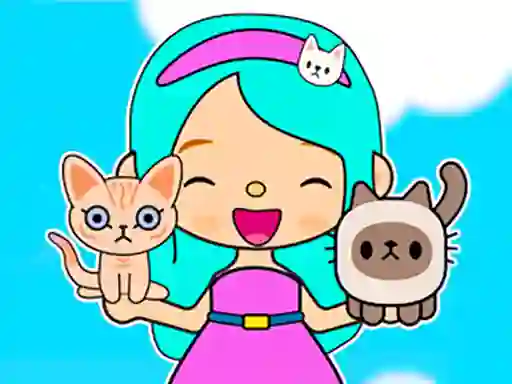 My Cat Town — free online game