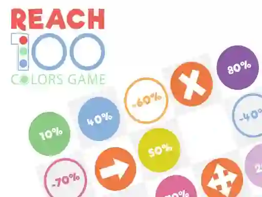 Reach 100 Colors Game — free online game