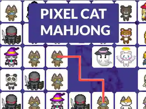 Cat Pixel Mahjong — free online game
