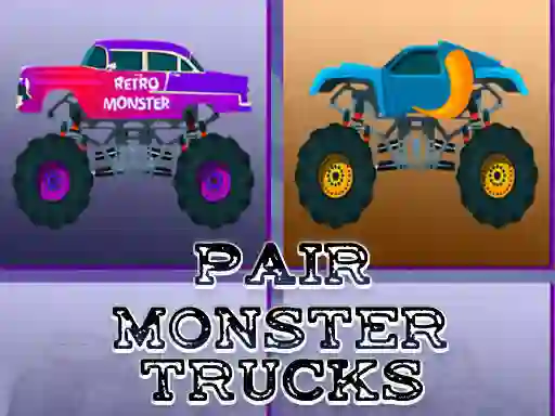 Monster Trucks Pair — free online game