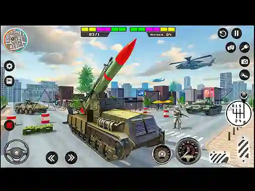 Army Missile Truck  — free online game