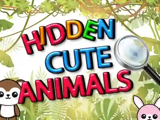 Mchezo Hidden Cute Animals online