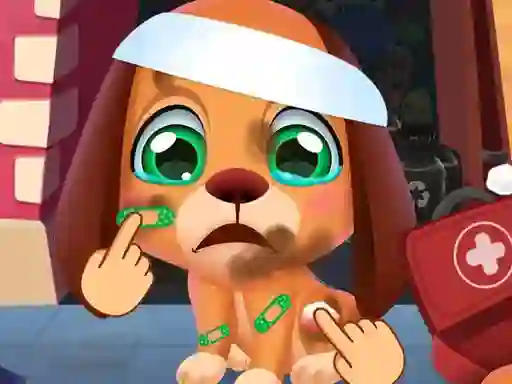Stray Puppy Pet Care — free online game