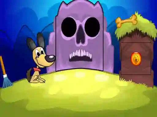Witch Dog Escape — free online game