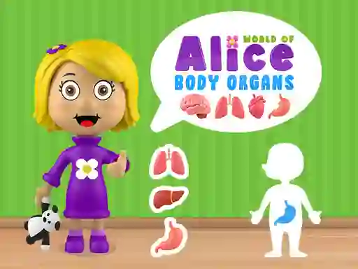 World of Alice Body Organs — free online game