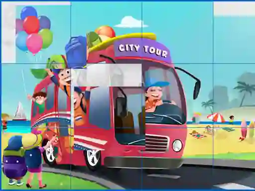 Kids and Vehicles  — free online game