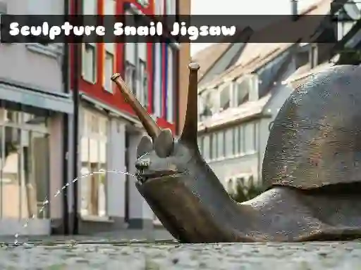 Sculpture Snail Jigsaw — free online game