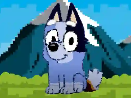 Bluey dog pixal — free online game