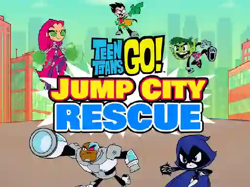 Spel Teen Titans Go Jump City Rescue  aanlyn
