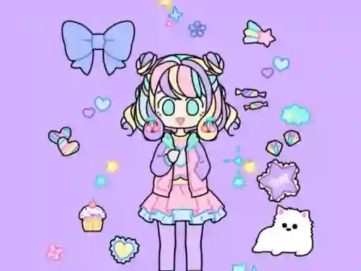 Pastel Girl Dress Up — free online game