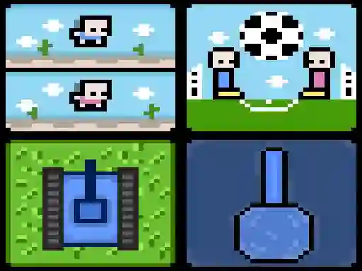 4 Games For 2 Players — free online game
