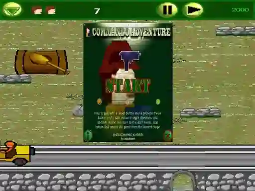 Commando Adventure — free online game