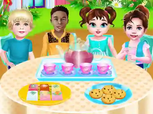 Spel Baby Taylor Tea Party Day online