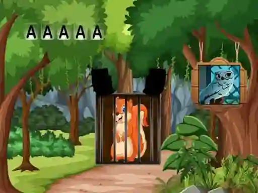 Rescue The Cute Squirrel — darmowa gra online