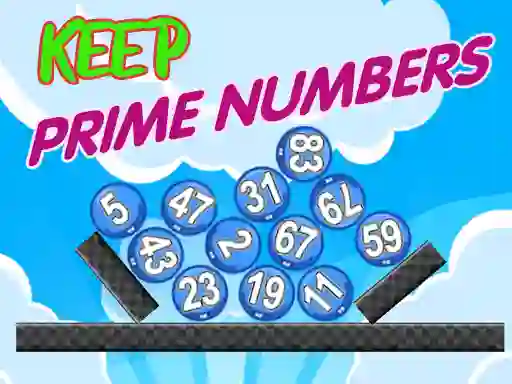 Keep Prime Numbers — free online game