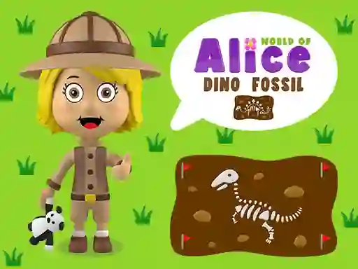 World of Alice Dino Fossil — free online game