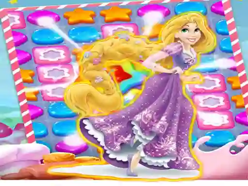 Princess Rapunzel Match3  — free online game