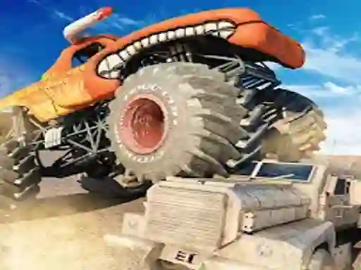 Real Monster Truck Parking — free online game