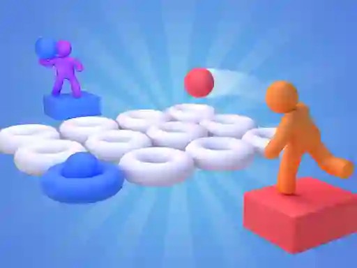Balls Throw Duel 3D  — free online game