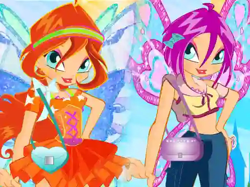 Winx Stylish Dress — free online game