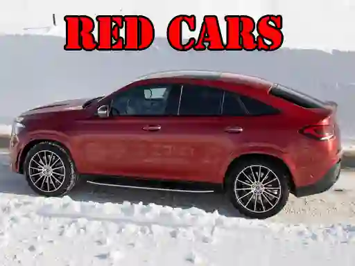 Mchezo Red GLE Coupe Cars  online