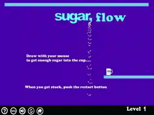 Sugar flow — 無料オンラインゲーム
