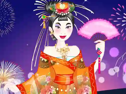 Chinese Princess Wedding Dress up — free online game