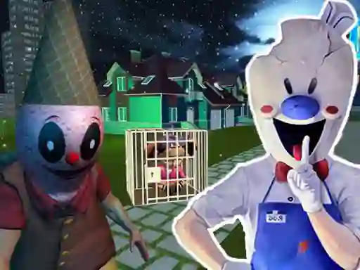 Ice Scream Scary Neighbor Horror  — free online game