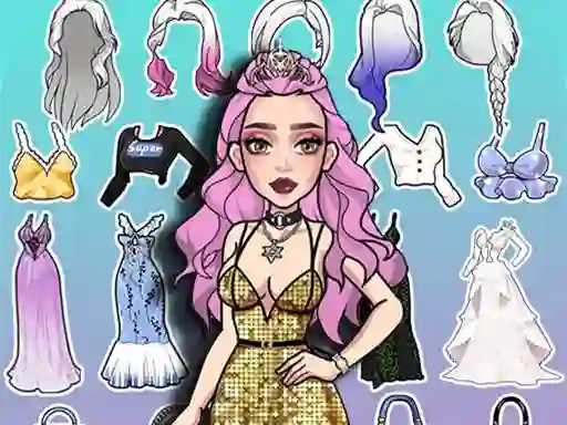 Vlinder Girl Fashion Story — free online game