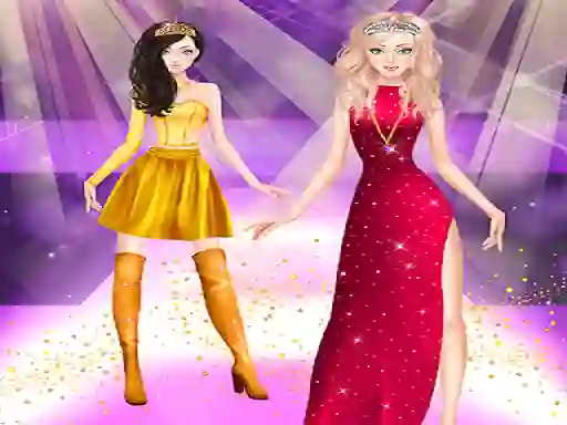 The Queen Of Fashion: Fashion show dress Up Game — free online game