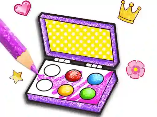 Glitter Beauty Coloring And Drawing — free online game