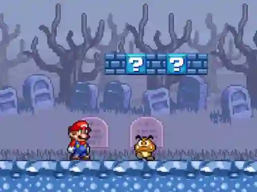 Super Mario Bros Star Scramble 2 Ghost island — free online game