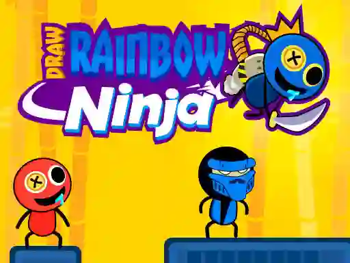 Draw Rainbow Ninja — free online game