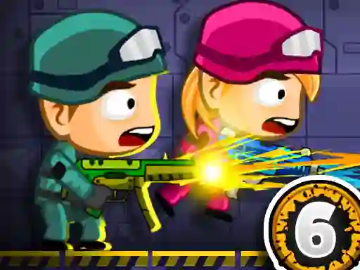 Zombie Parade Defense 6 — free online game