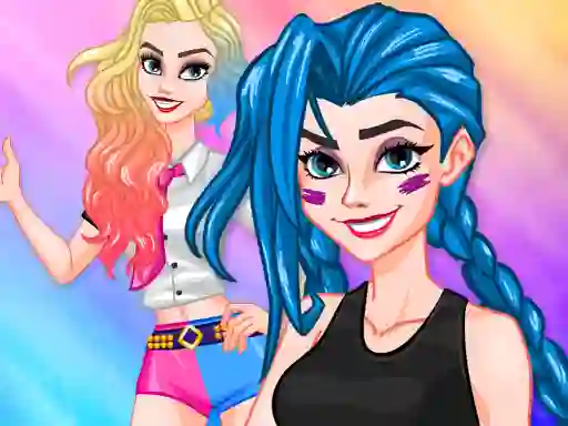 Crazy BFF Party — free online game