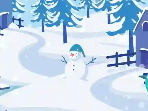 Happy Snowman Hidden — free online game