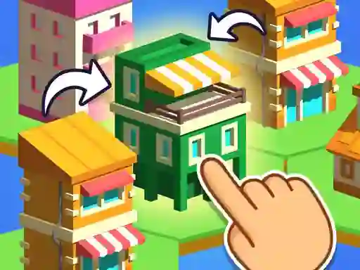 Crafty Town Merge City — free online game
