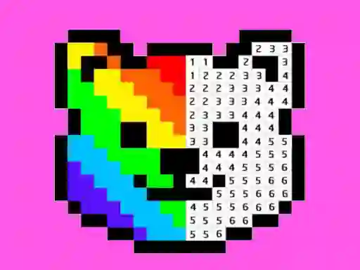 Pixel Art Color by Numbers — free online game