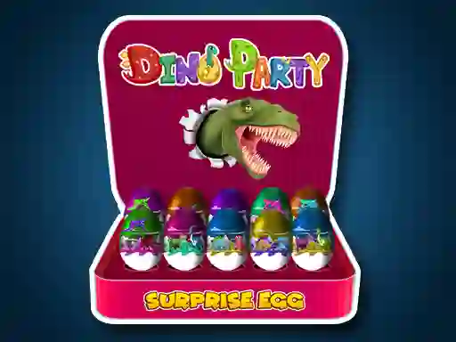 Surprise Egg Dino Party — free online game