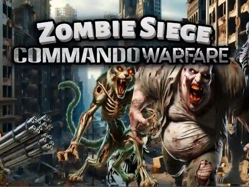 Zombie Siege Commando Warfare — free online game