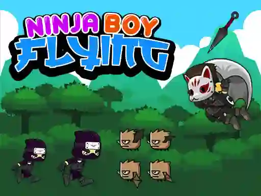 Ninja Boy Flying — free online game