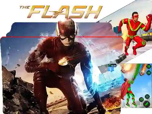 Light Speed Hero Rescue Mission — free online game