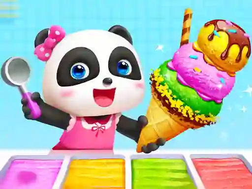 Little Panda Ice Cream Game — free online game