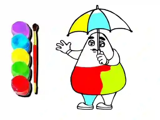 Grimace Click and Paint — free online game