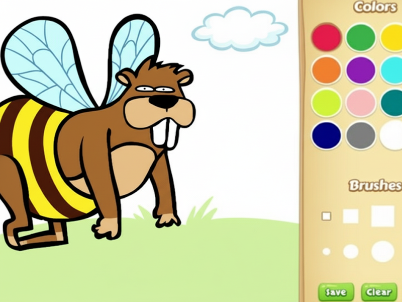 Funny Animal Coloring Book for Kids