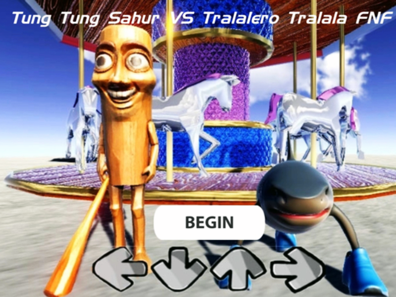 Tung Tung Sahur VS Tralalero Tralala FNF