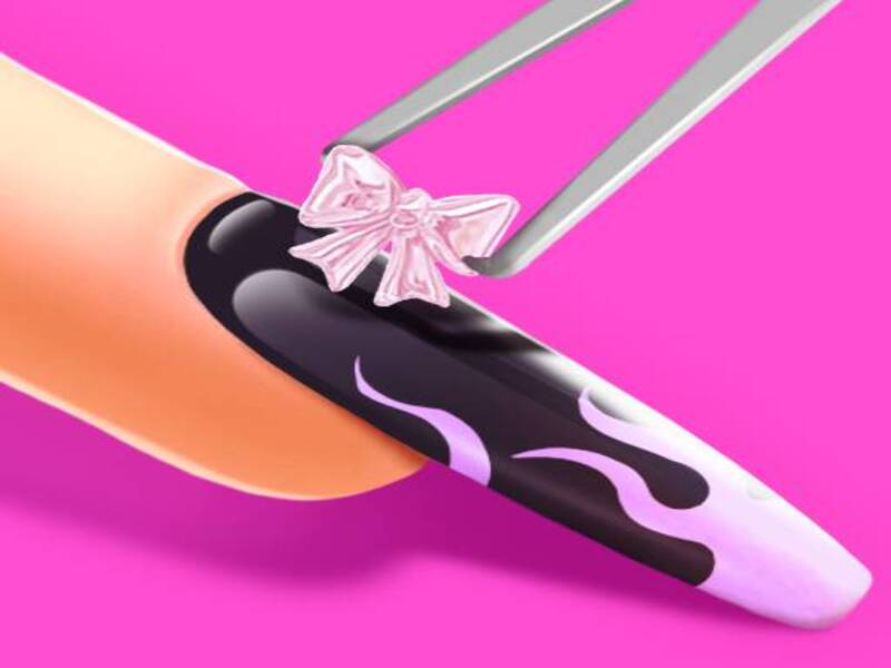 3D Acrylic Nail: Nail Art Game