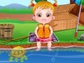 Baby Hazel Fishing Time
